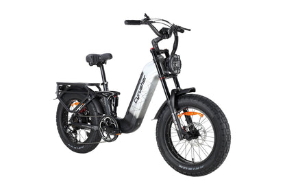 Cyrusher Kommoda Ebike 2025 New. Step-through electric bike. 68 miles electric bicycle. - US-KMDA3.0-PR-2025