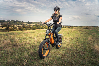 Cyrusher Kommoda Ebike 2025 New. Step-through electric bike. 68 miles electric bicycle. - US-KMDA3.0-PR-2025