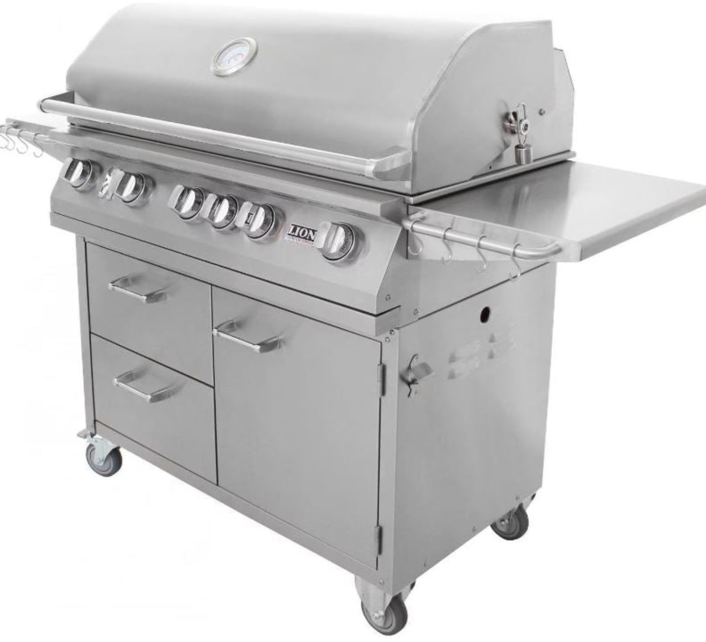 Lion Grills 90000 40 Inch Premium Natural Gas Grill On Cart - L963872-NG