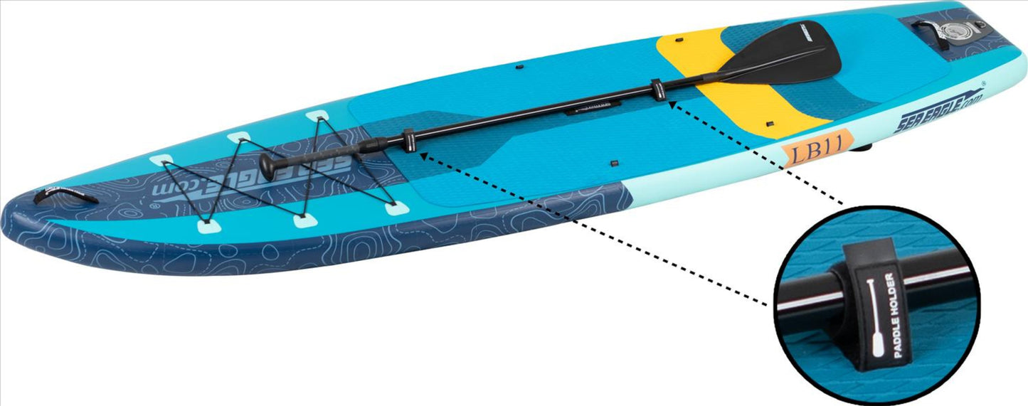 Sea Eagle LB11K_ST LongBoard 11 Inflatable Board Start Up Package New - LB11K_ST