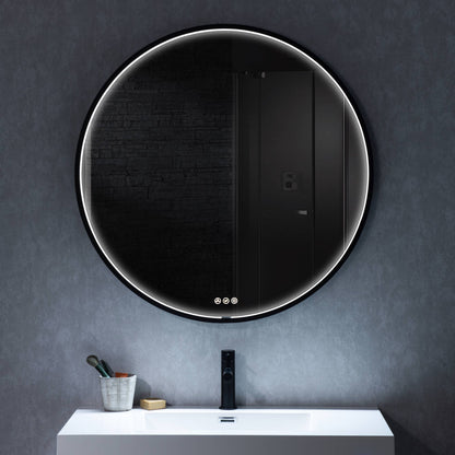 Blossom Oskar 32 Inch Round LED Mirror - LED M7 R32 MB