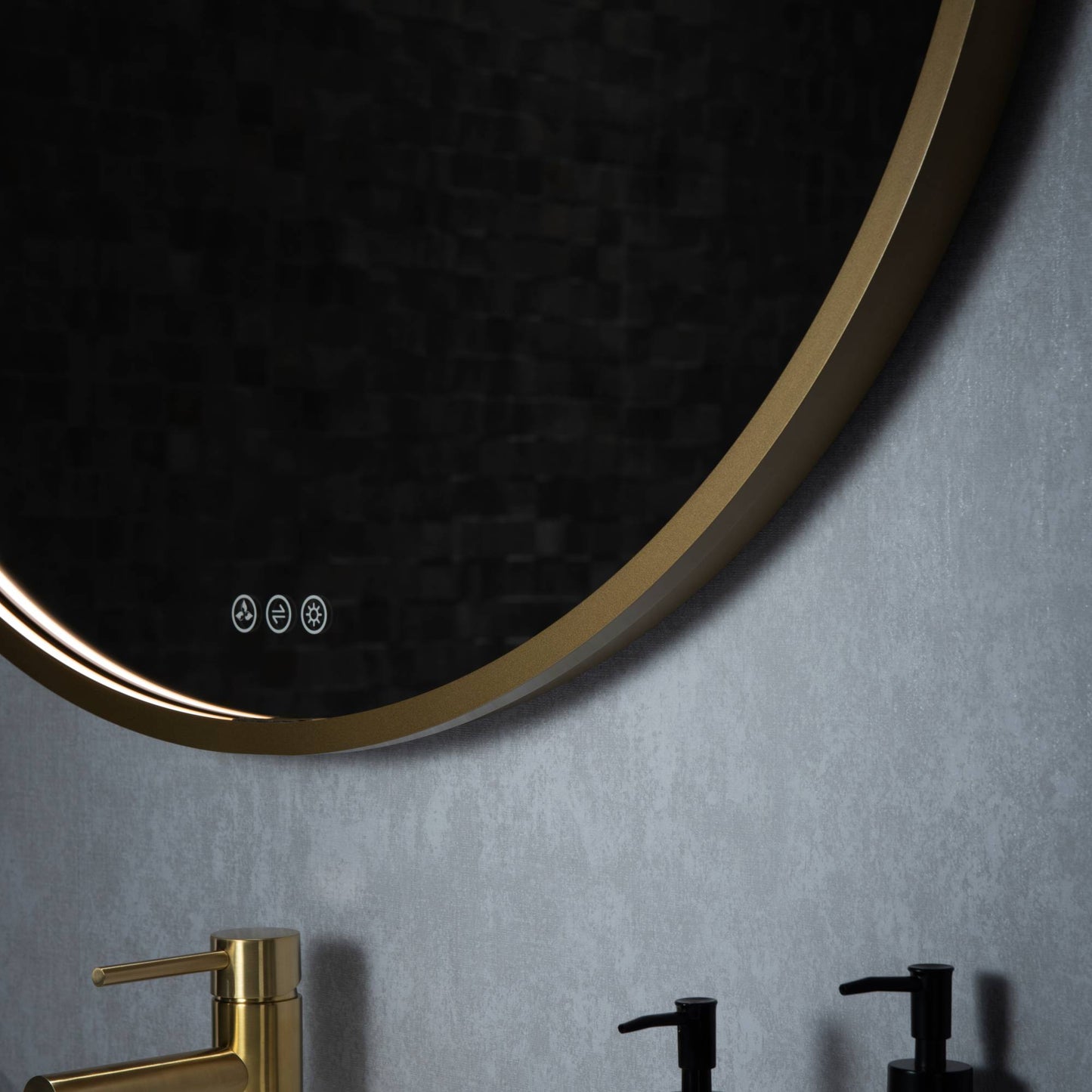 Blossom Oskar 32 Inch Round LED Mirror - LED M7 R32 MB