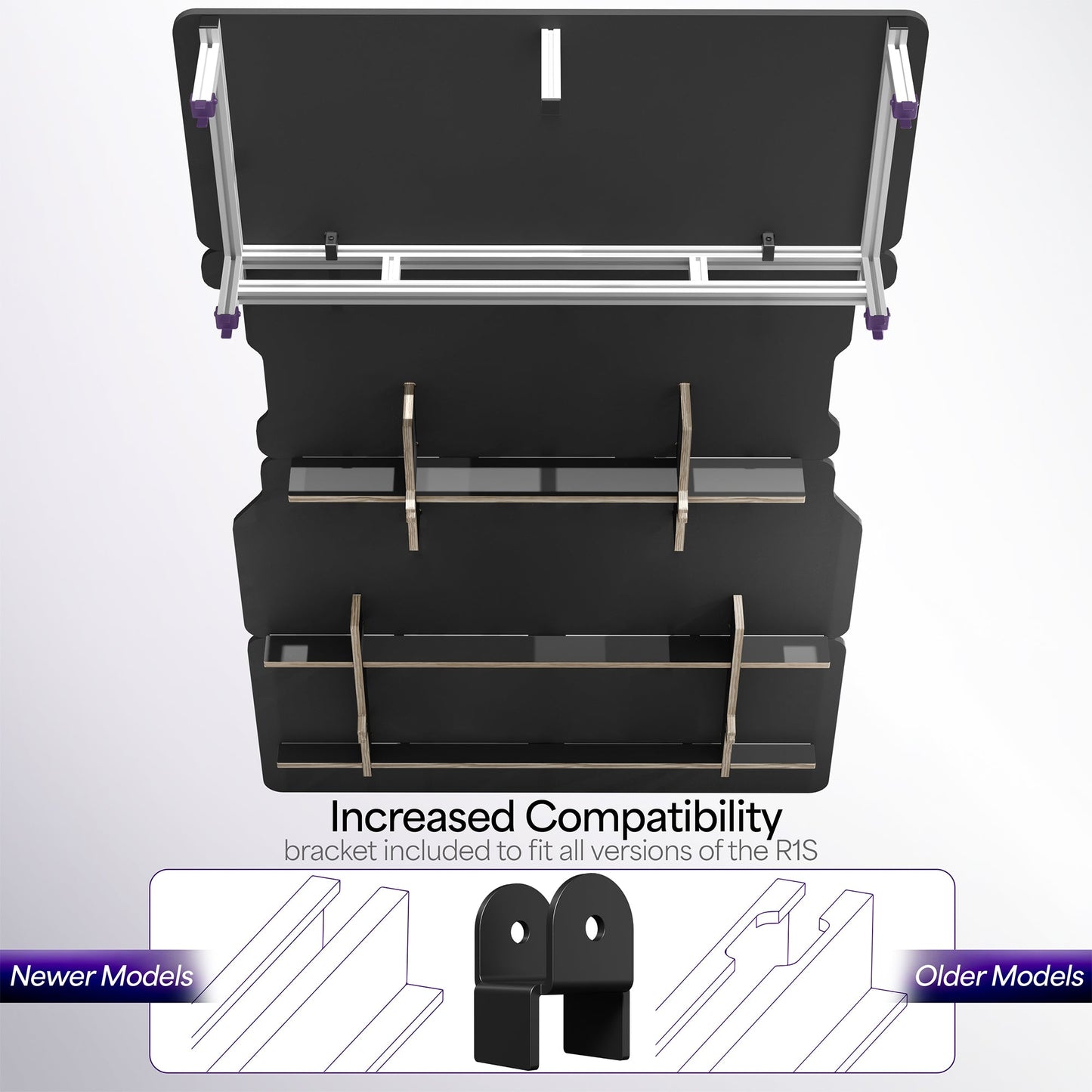 VIVO Life Finds by VIVO Sleeping Platform / Storage System Designed for Rivian - LF-R1SP