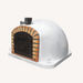 Right side view of the Lisbon premium pizza oven, showing its smooth exterior and vent details.