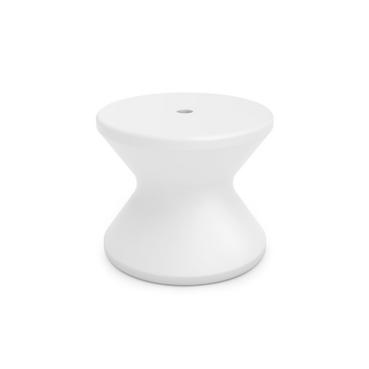 Ledge Lounger Signature 14-Inch Side Table with Umbrella Hole (LLSGST14HWH)