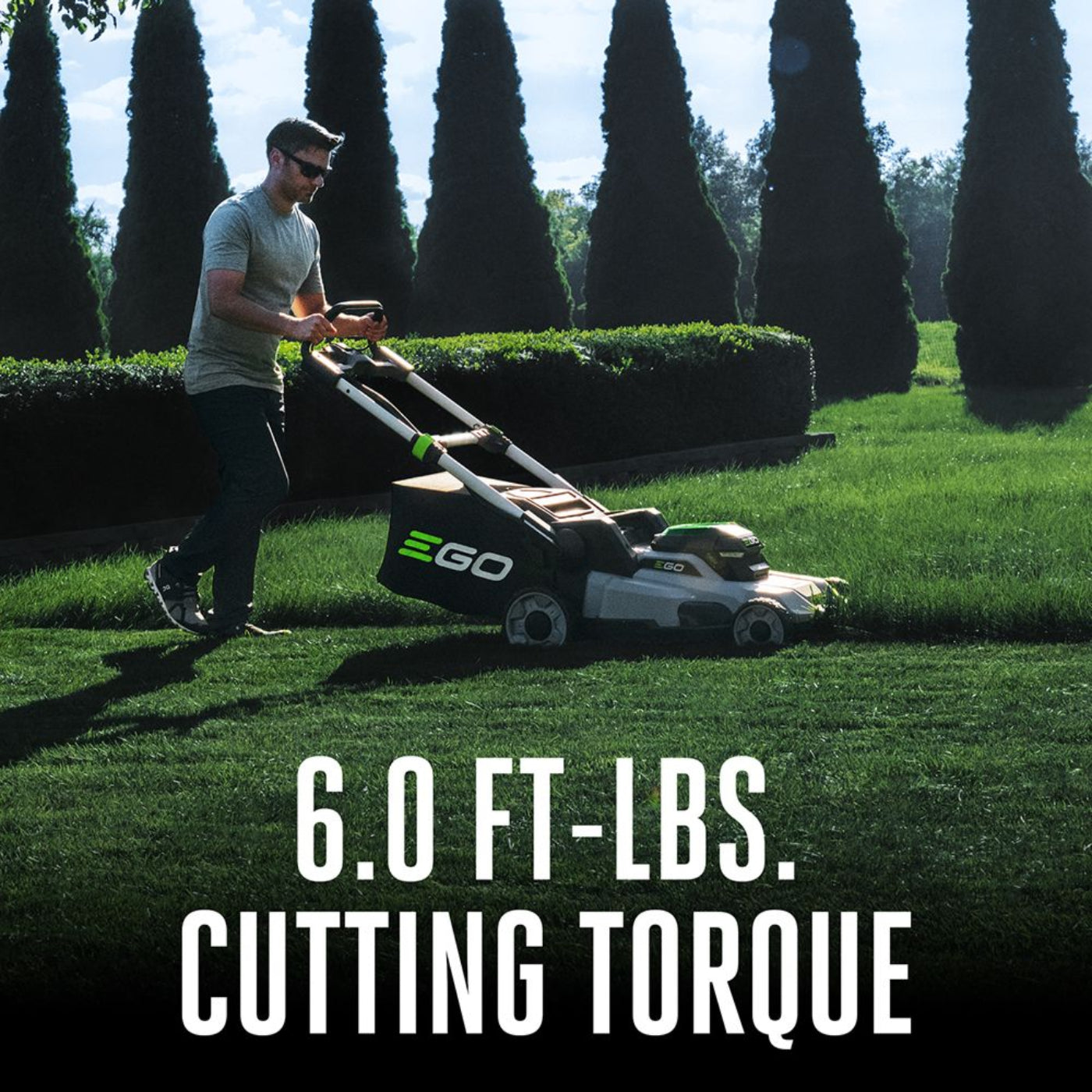 EGO Power+ 21" Push Lawn Mower with 6.0Ah Battery and Charger - LM2114