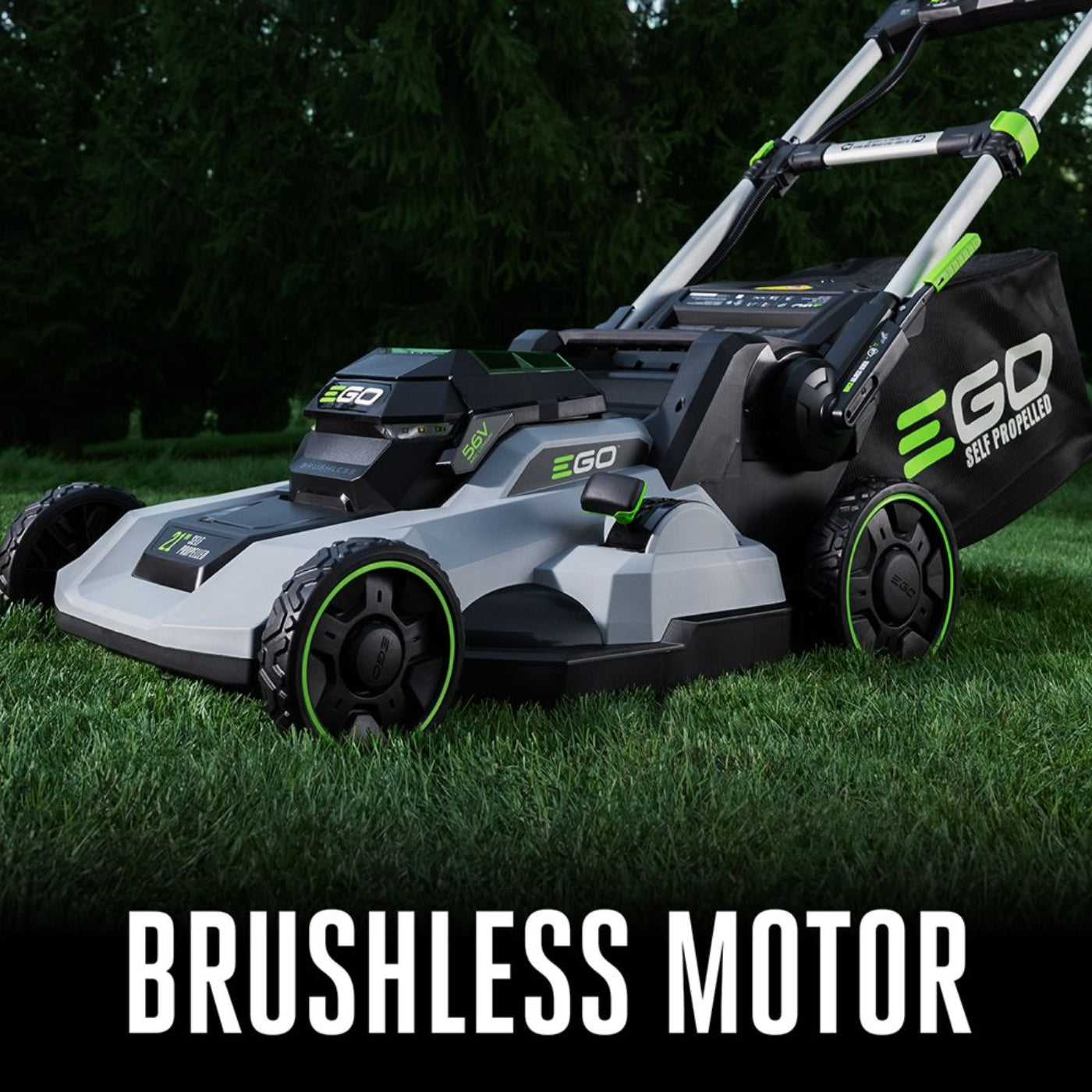 EGO Power+ 21" Self-Propelled Lawn Mower with 6.0Ah Battery and Charger - LM2114SP