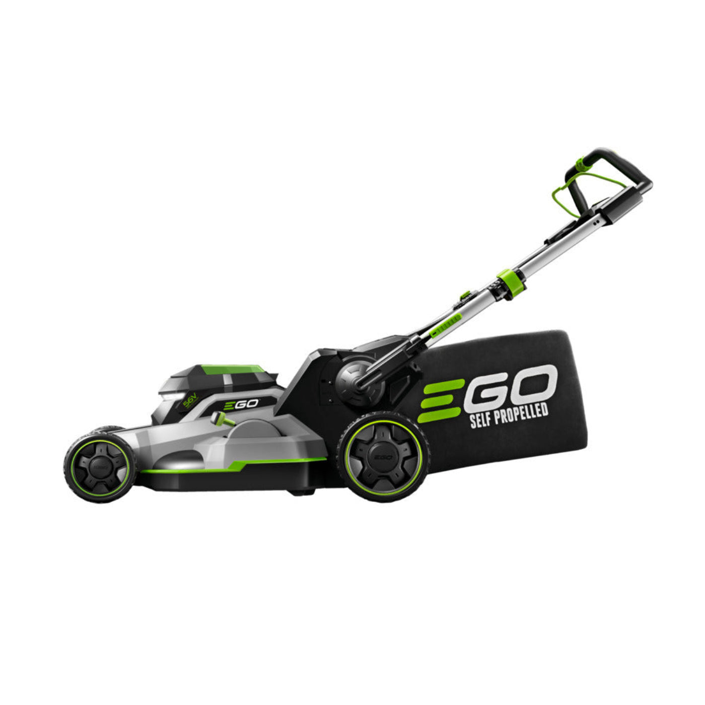 EGO Power+ 21” Self-Propelled Mower with Touch Drive with 4.0Ah + 6.0Ah Batteries and 550W Rapid Charger - LM2123SP-2