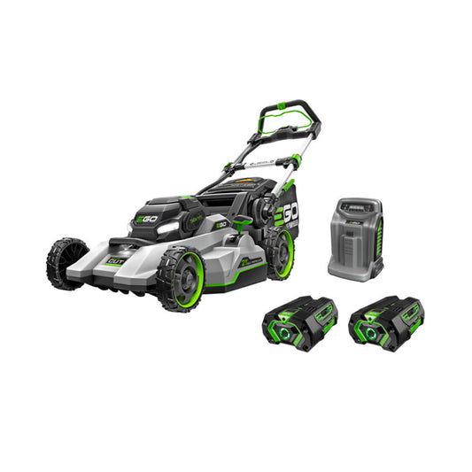 EGO Power+  21" Select Cut Mower with Touch Drive Self Propelled Technology with 2 x 4.0Ah Batteries and 550W Rapid Charger - LM2132SP-2