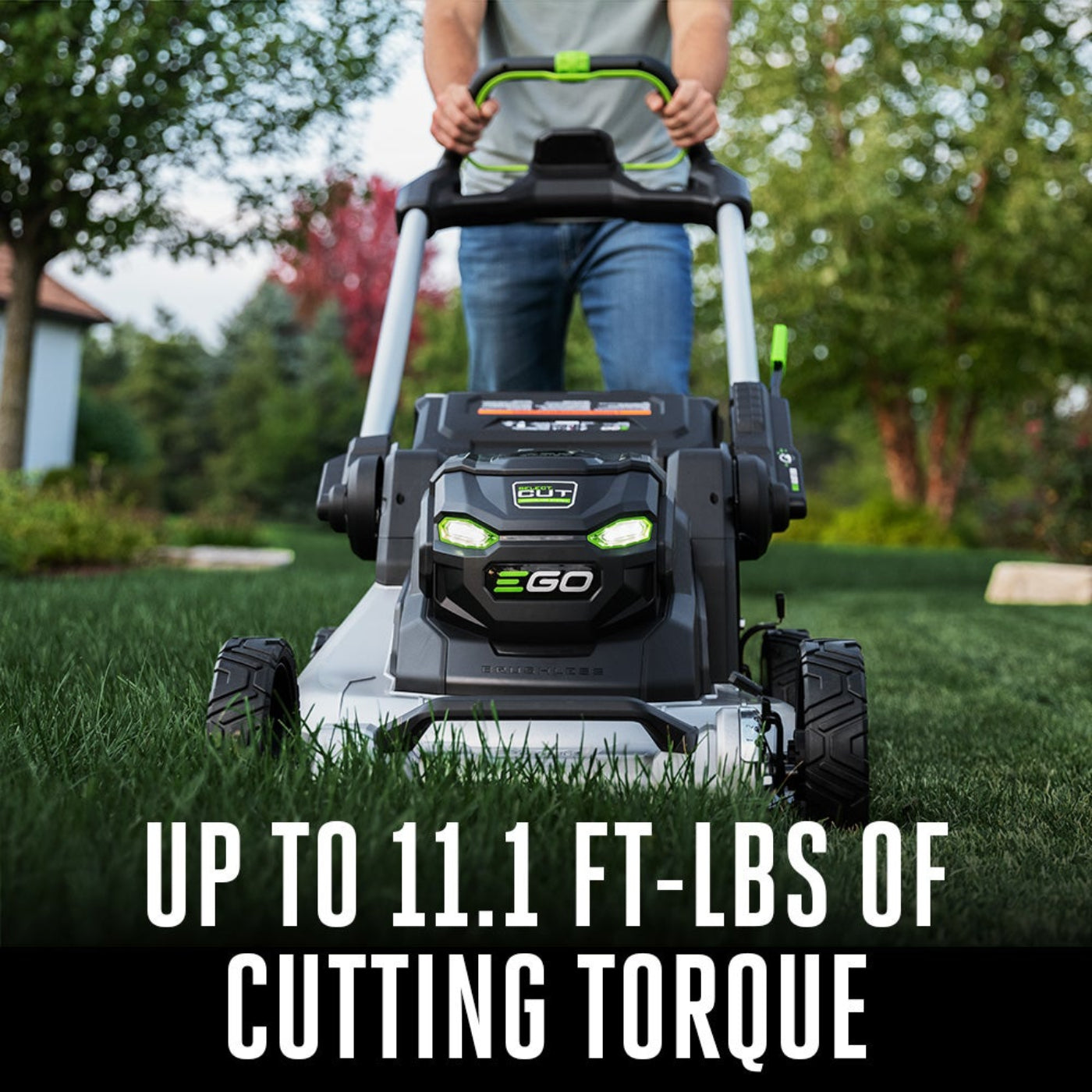 EGO Power+ 22" Aluminum Deck Select Cut Self-Propelled Lawn Mower with 10.0Ah Battery and 700W Turbo Charger - LM2206SP