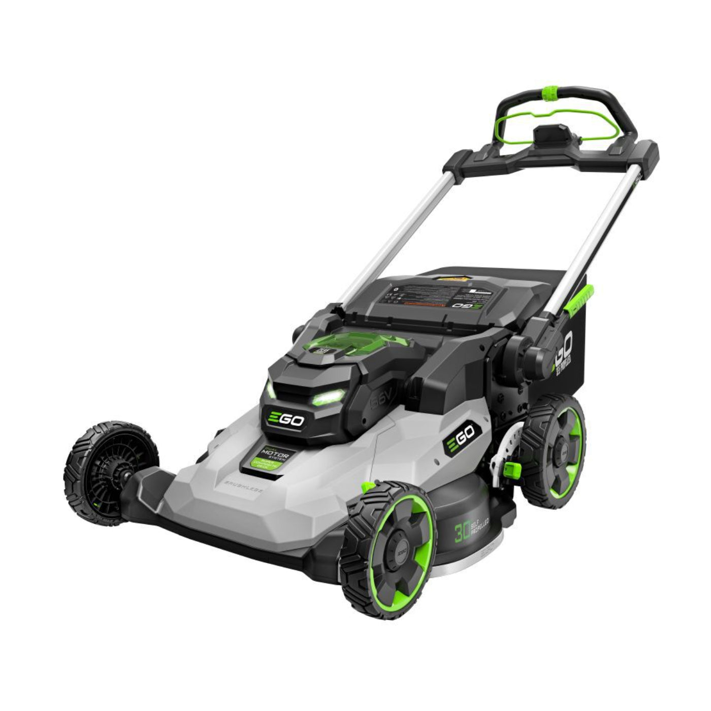 EGO Power+ 1300 Series 30 Inch Lawn Mower with Super Composite Deck, Self Propelled and Dual Motors with (2) 6Ah Batteries and Dual Port Charger -  LM3004SP-2