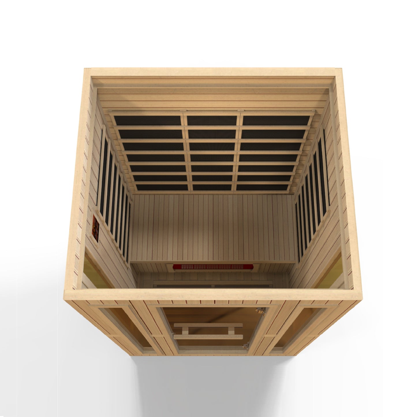 Golden Designs "Trinity" Dual Tech 3 person Low EMF FAR IR Sauna - MX-LS3-01/  LSIF-05