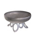 Liberty Fire Pit with Circular Base Angled View