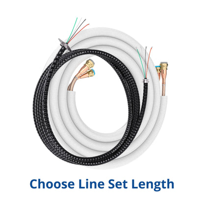 MRCOOL DIY 5th Gen Mini Split - 5-Zone 55,000 BTU Ductless Air Conditioner and Heat Pump Condenser with 18K + 12K + 12K + 9K + 9K Ceiling Cassette Air Handlers