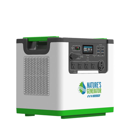 Nature's Generator Lithium 3600 Solar Generator - NGL36AUF2