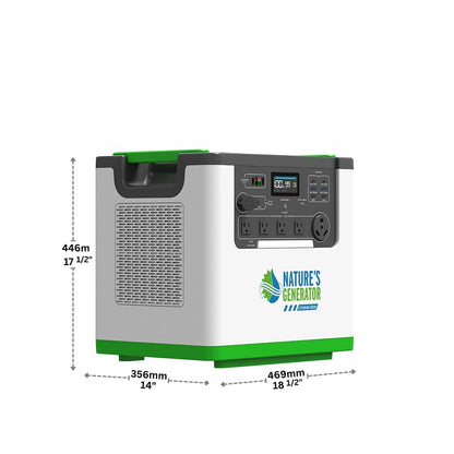Nature's Generator Lithium 3600 Power Station - NGLGN36