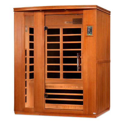 Dynamic Saunas Lugano Elite 3 Person Ultra Low EMF FAR Sauna - DYN-6336-02 Elite