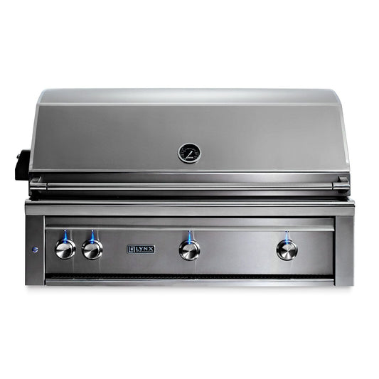 Lynx 42-Inch Built-In Professional Gas Grill with 2 Ceramic & 1 Trident Infrared Burners - L42TR-LP/NG