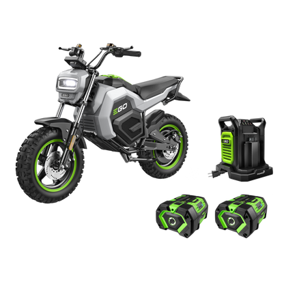 EGO Power+  Mini Bike with 2 x 7.5Ah Batteries and 560W Dual-Port Charger - MB1005-2