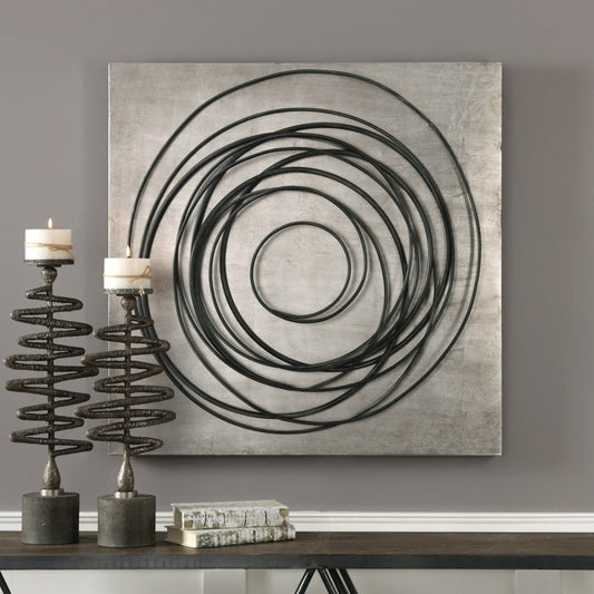 Uttermost Whirlwind Iron Coils Wall Art 04105 - 04105