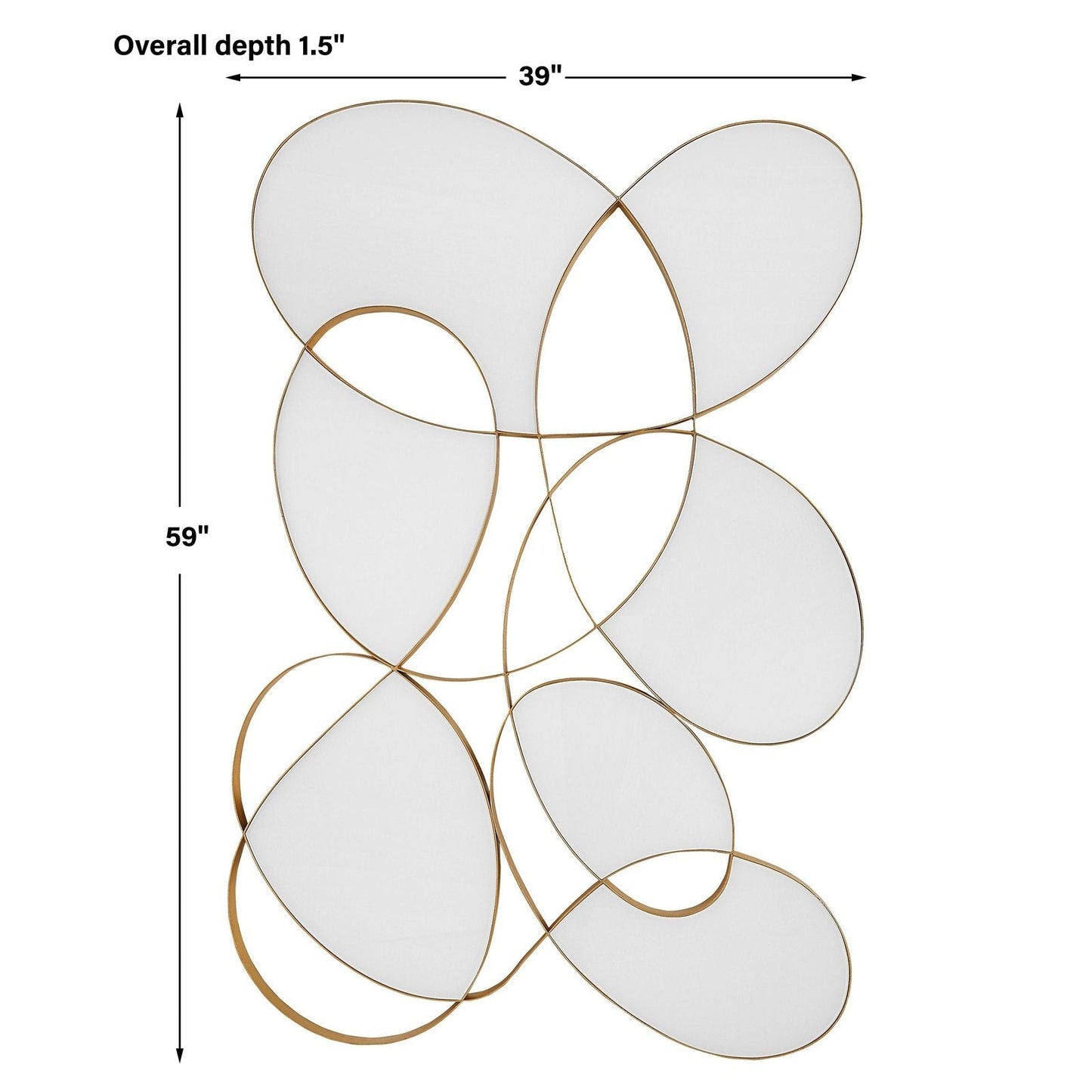 Uttermost Vagabond Metal & Glass Wall Decor 04312 - 04312