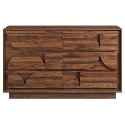 Modway Furniture 6-Drawer Dresser - MOD-7163-WAL