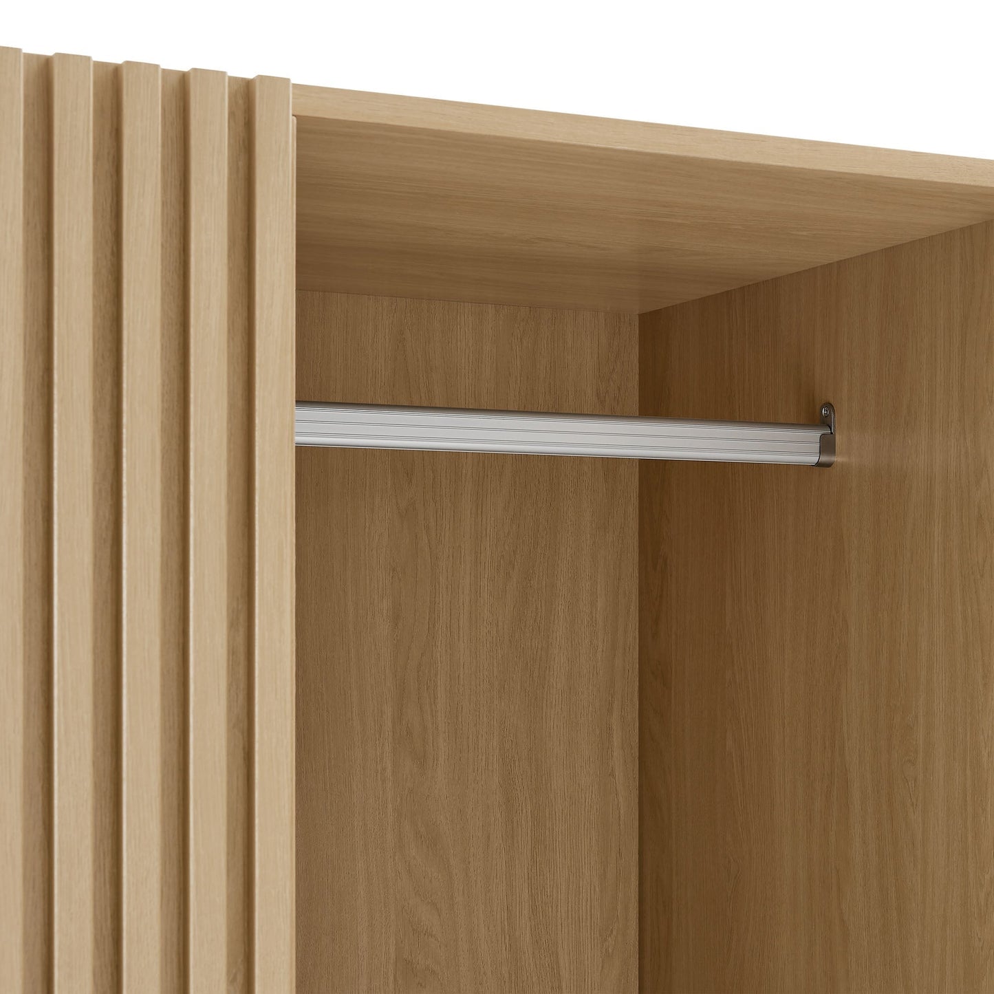 Modway Furniture Render 2-Door Wardrobe Closet - MOD-7182-WAL