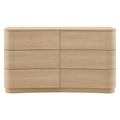 Modway Furniture Mirae 6-Drawer Curved Dresser - MOD-7229-BOA