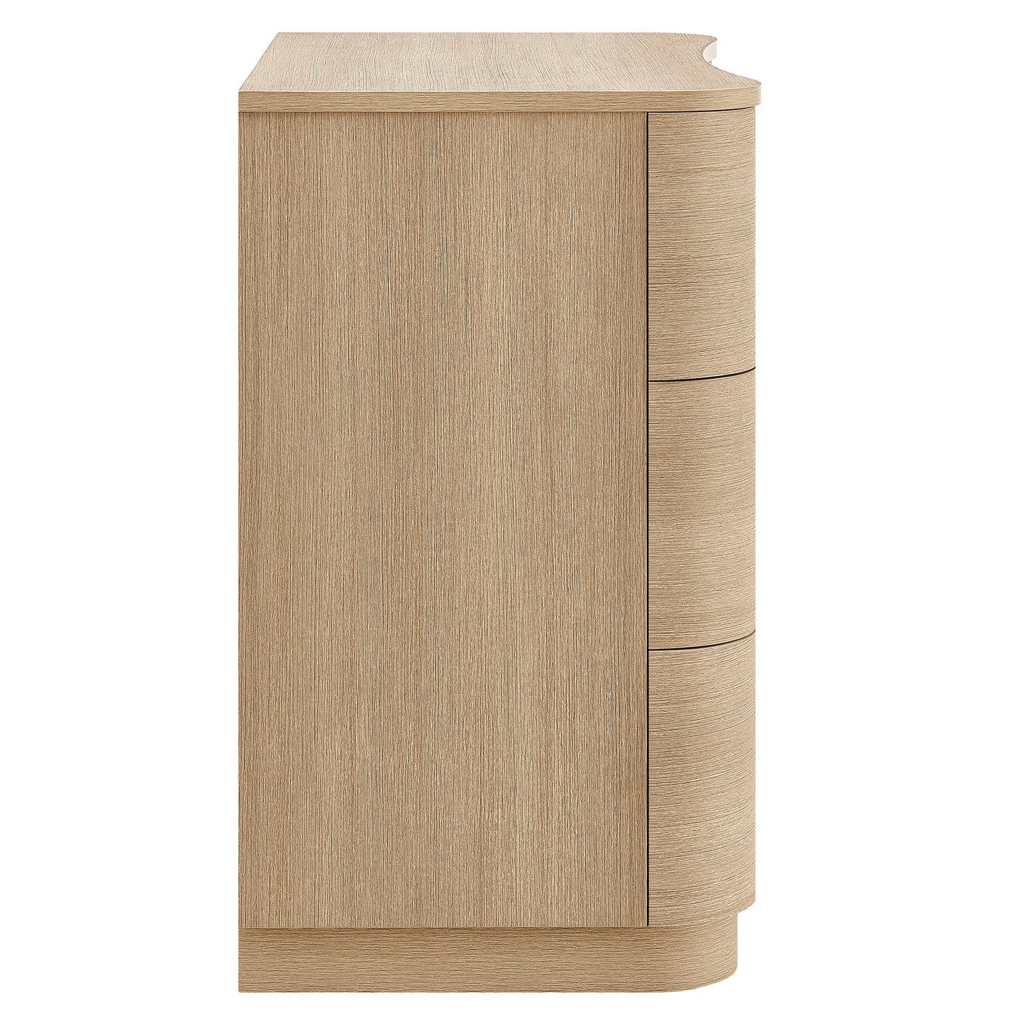 Modway furniture Mirae 3-Drawer Curved Compact Dresser - MOD-7230-BOA