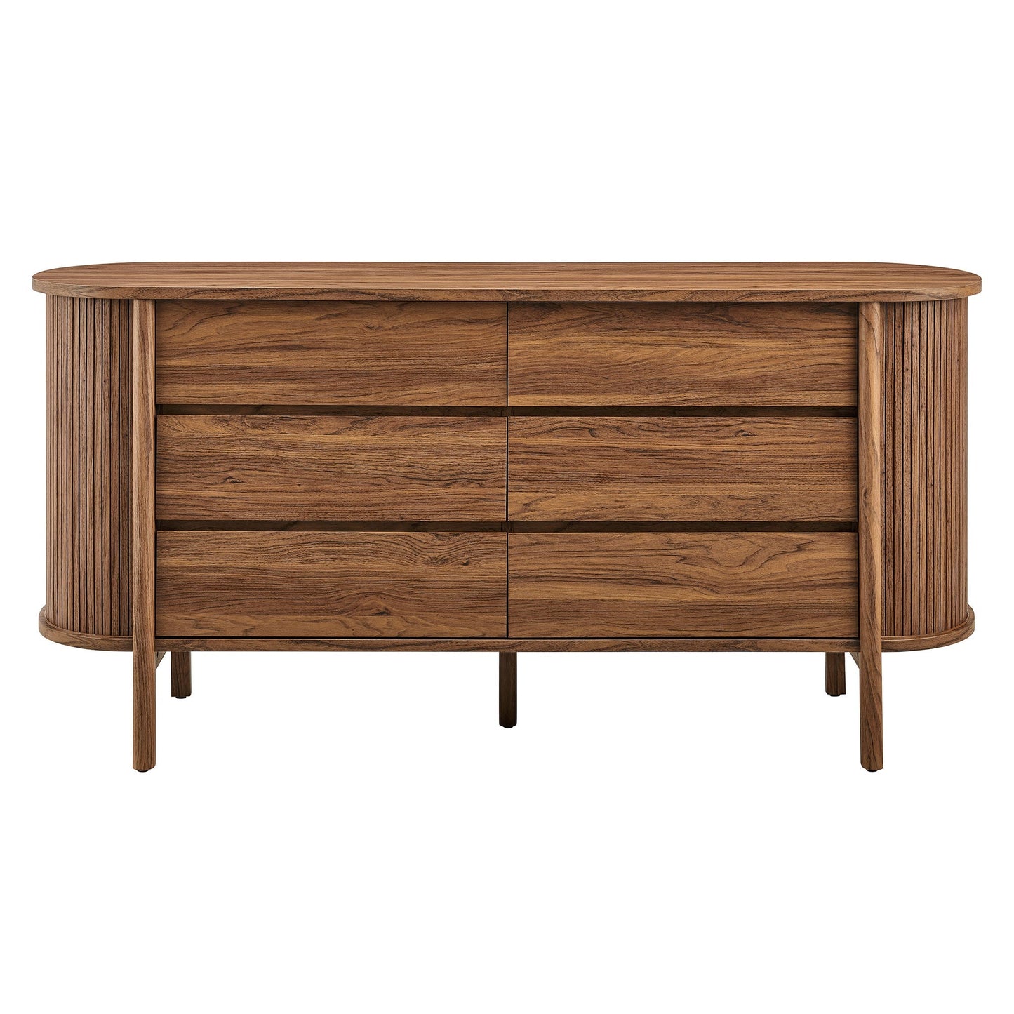 Modway Furniture Cadence 6-Drawer Curved Dresser - MOD-7242-OAK