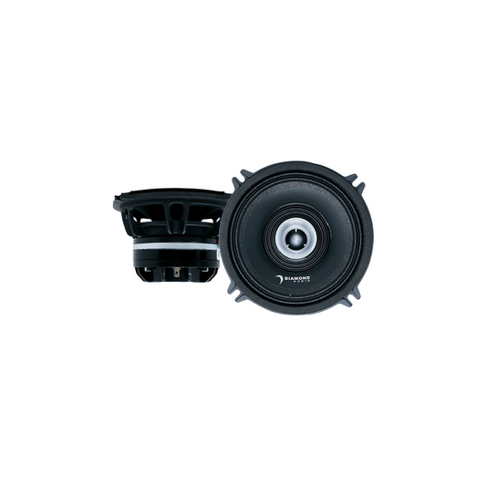 Diamond Audio 5.25" MP Series 2-Way Full-Range Coaxial Speaker w/1" Horn Tweeter (4Ω) - MP525