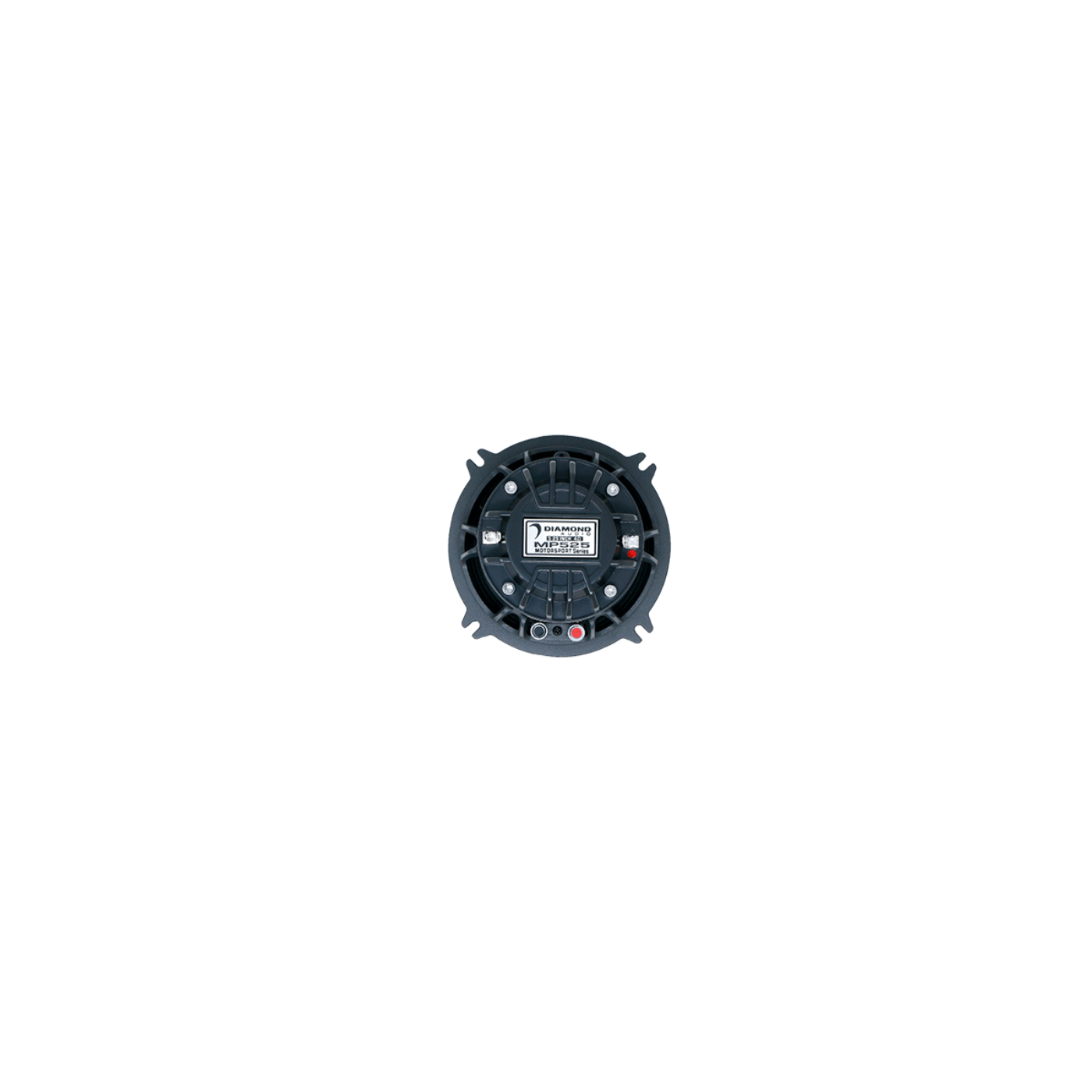 Diamond Audio 5.25" MP Series 2-Way Full-Range Coaxial Speaker w/1" Horn Tweeter (4Ω) - MP525