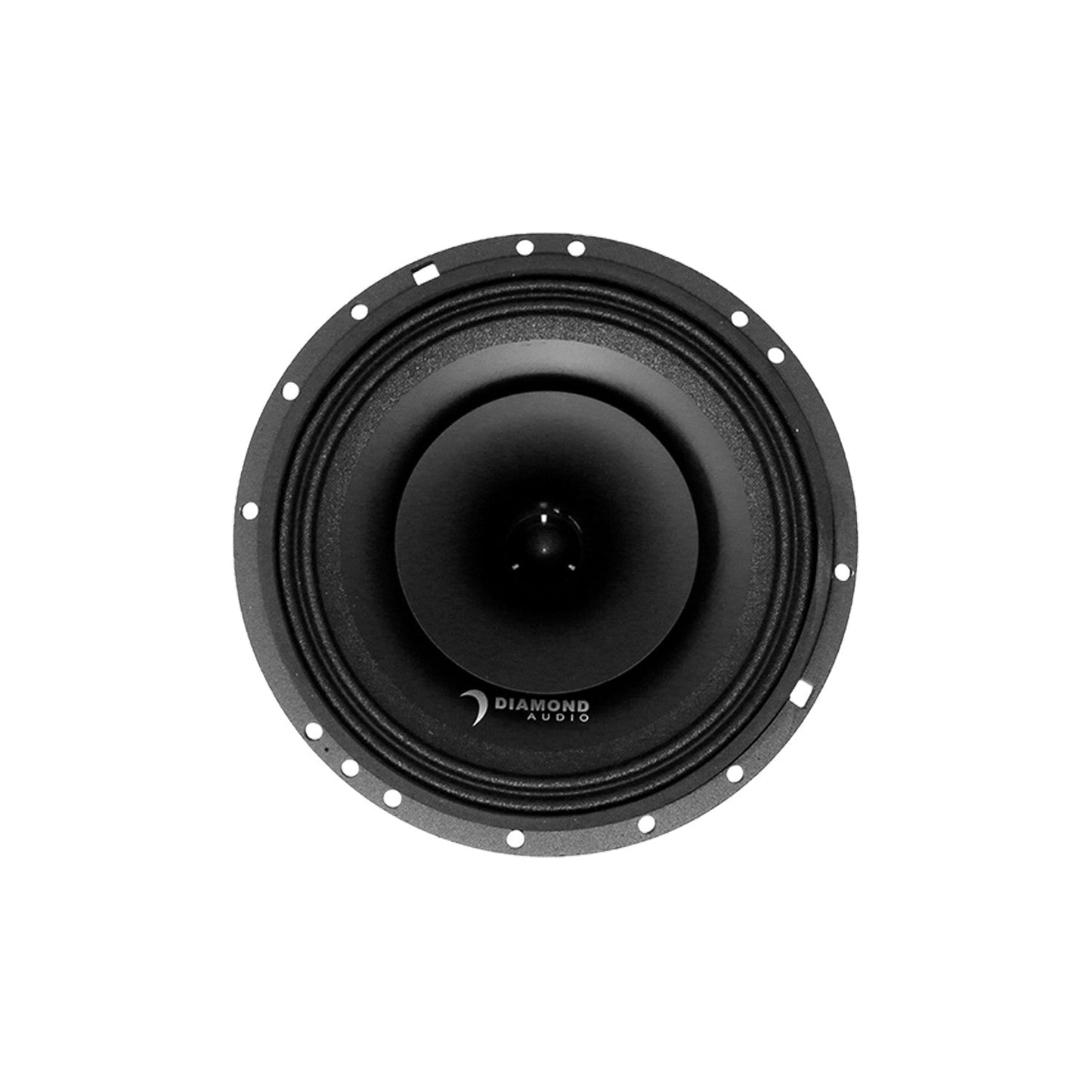 Diamond Audio 6.5" MP Series 2-Way Full-Range Coaxial Speaker w/1" Horn Tweeter (2Ω) - MP652