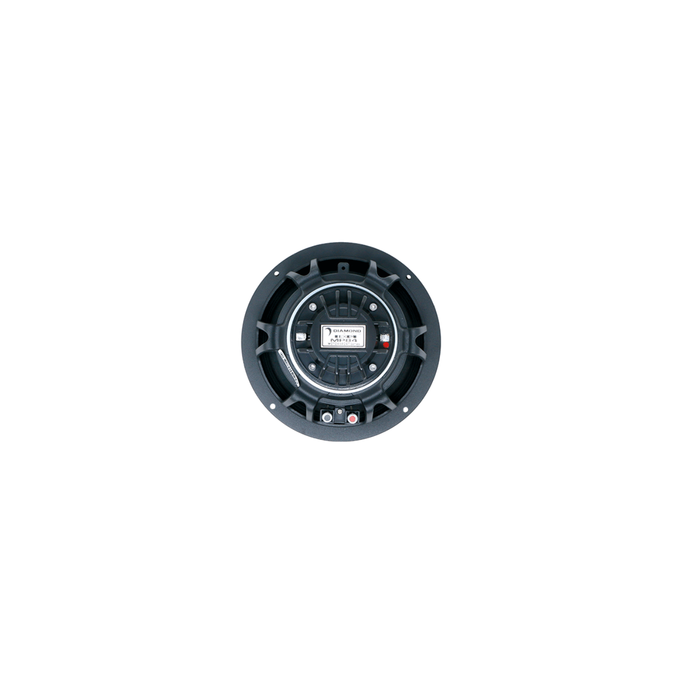 Diamond Audio 8" MP Series 2-Way Full-Range Coaxial Speaker w/1" Horn Tweeter (4Ω) - MP84