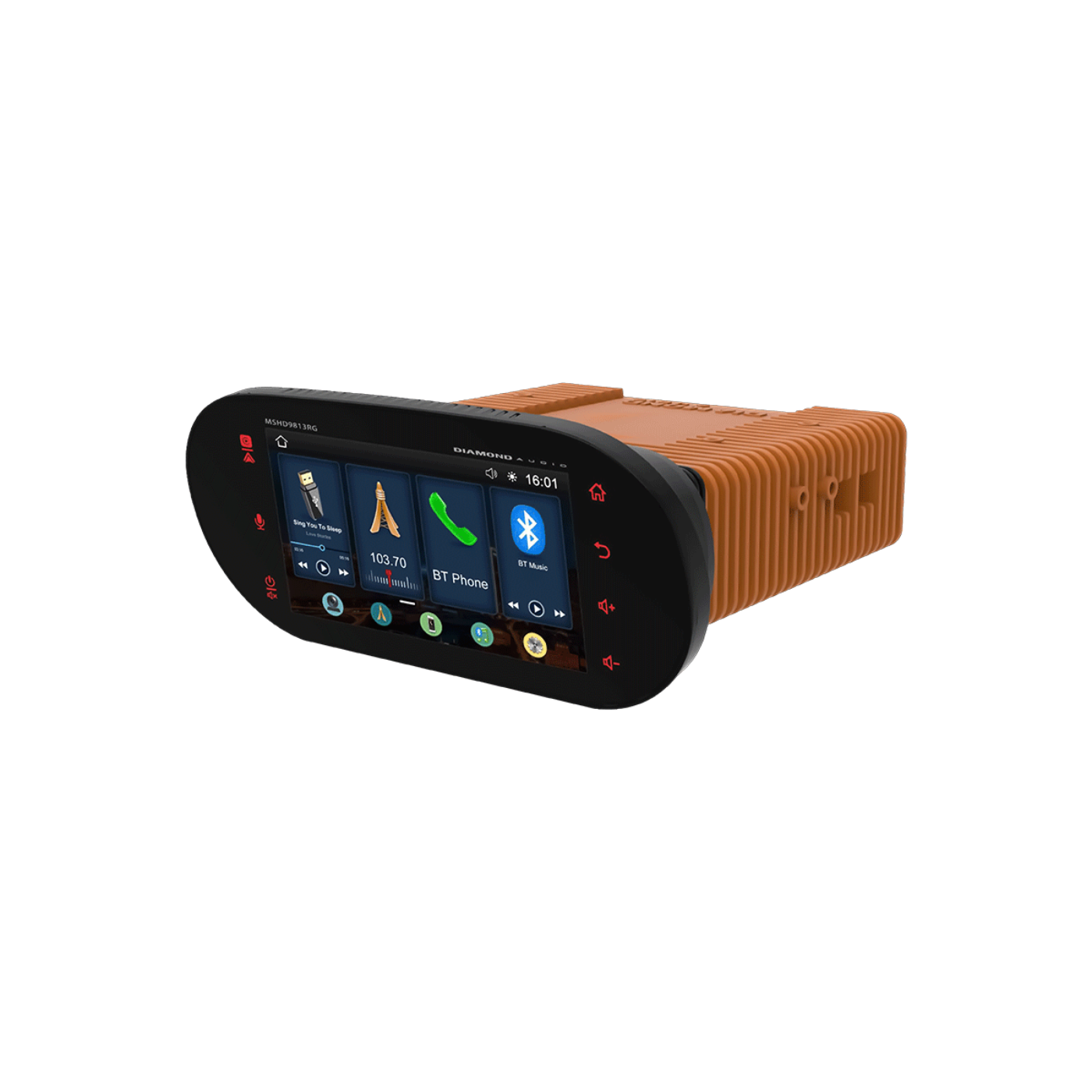 Diamond Audio 1998-2013 Plug N-Play Digital Media Receiver for Harley Davidson Road Glide - MSHD9813RG
