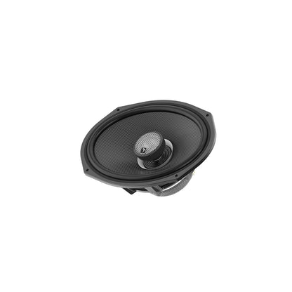 Diamond Audio 1998-2013 Harley Davidson Cut In Speaker Lid Kit with HXM69F2BK (2Ω) - MSHXM69F2BKLK13