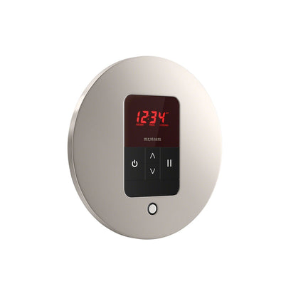 Mr. Steam MSITEMPORD-PN - iTempo Round Steam Shower Control - Polished Nickel - MSITEMPORD-PN
