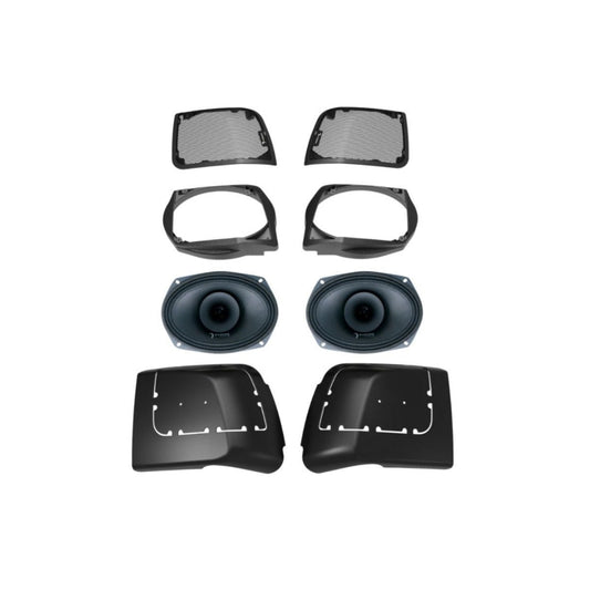 Diamond Audio 2014-2023 Harley Davidson Cut In Lid Kit with MP692 (2Ω) Speakers - MSMP692LK