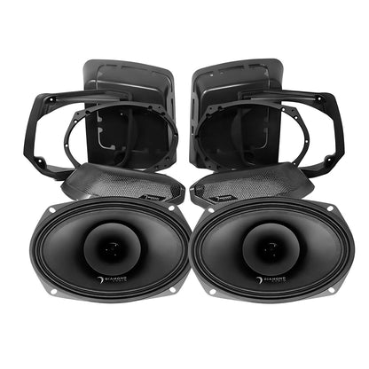 Diamond Audio 98 - 13 Harley Davidson Street Glide 4-Speaker System - DA9813SGSP4R