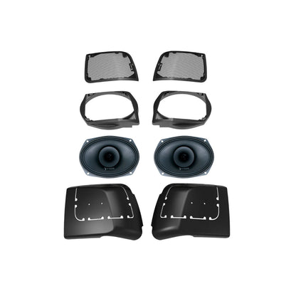 Diamond Audio 2014-2023 Harley Davidson Cut In Lid Kit with MP694 (4Ω) Speaker - MSMP694LK