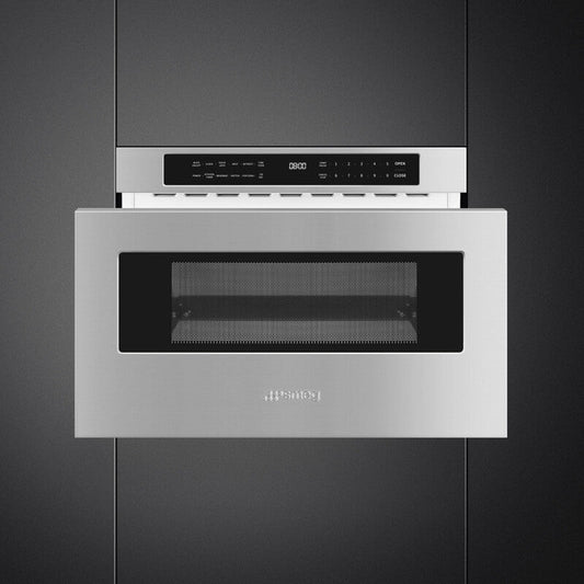 Smeg Microwave oven Stainless Steel and Glass - MWD24XU