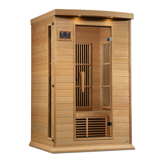 Golden Designs 2 Person Near Zero EMF FAR IR Sauna  - MX-K206-01-ZF HEM