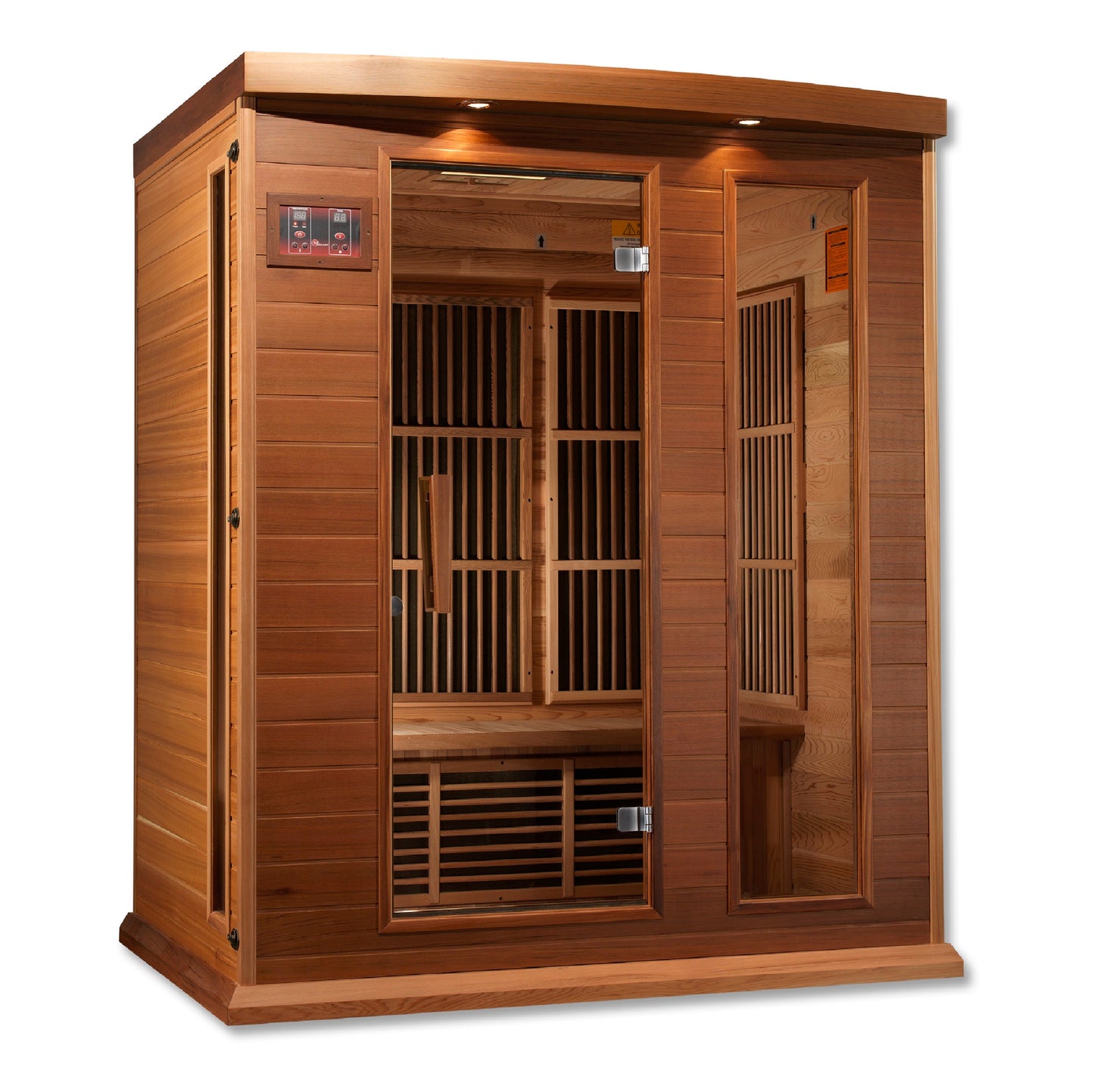 Golden Designs "Montilemar" 3 Person Near Zero EMF FAR IR Sauna  - MX-K306-01-ZF CED