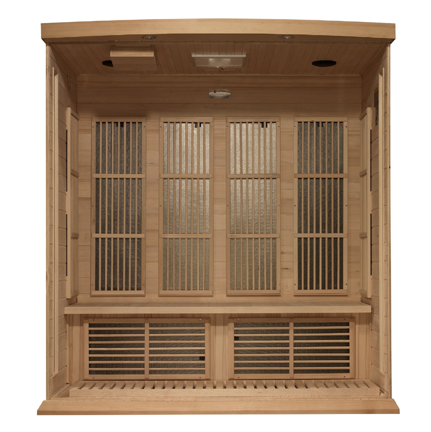 Golden Designs 4 Person Near Zero EMF FAR IR Sauna  - MX-K406-01-ZF HEM
