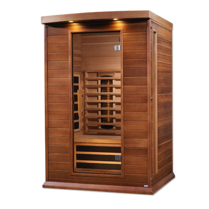 Golden Designs 2 Person Full Spectrum IR Sauna  - MX-M206-01 FS Red Cedar