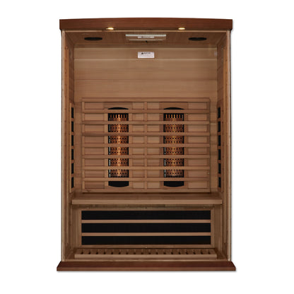 Golden Designs 2 Person Full Spectrum IR Sauna  - MX-M206-01 FS Red Cedar