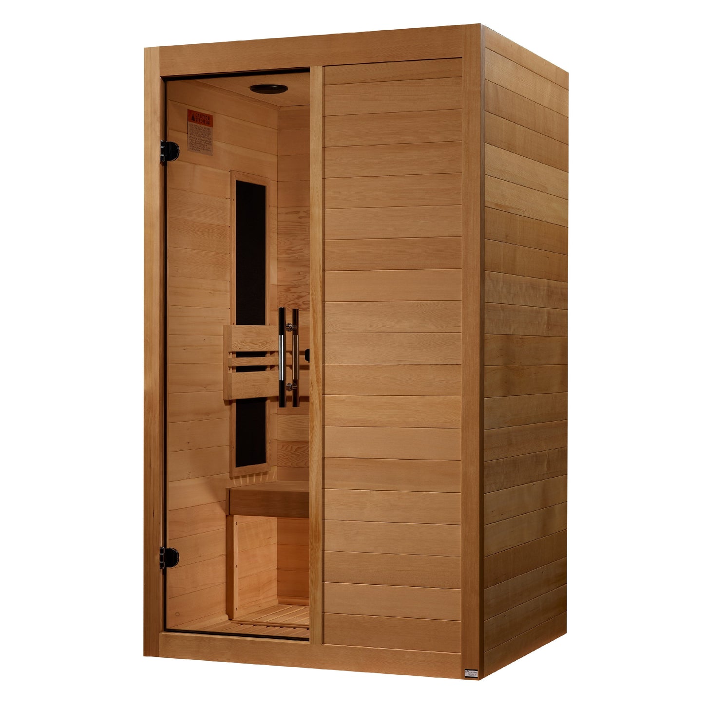 Golden Designs "S-Line" 2 Person Low EMF FAR IR Sauna - MX-S206-01