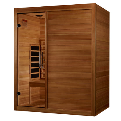 Golden Designs 3 Person Full Spectrum IR Sauna  - MX-S306-01-FS-PC