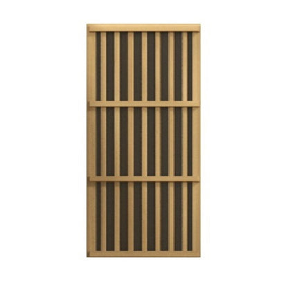 Golden Designs 3 Person Low EMF FAR IR Sauna - MX-K356-01 Red Cedar