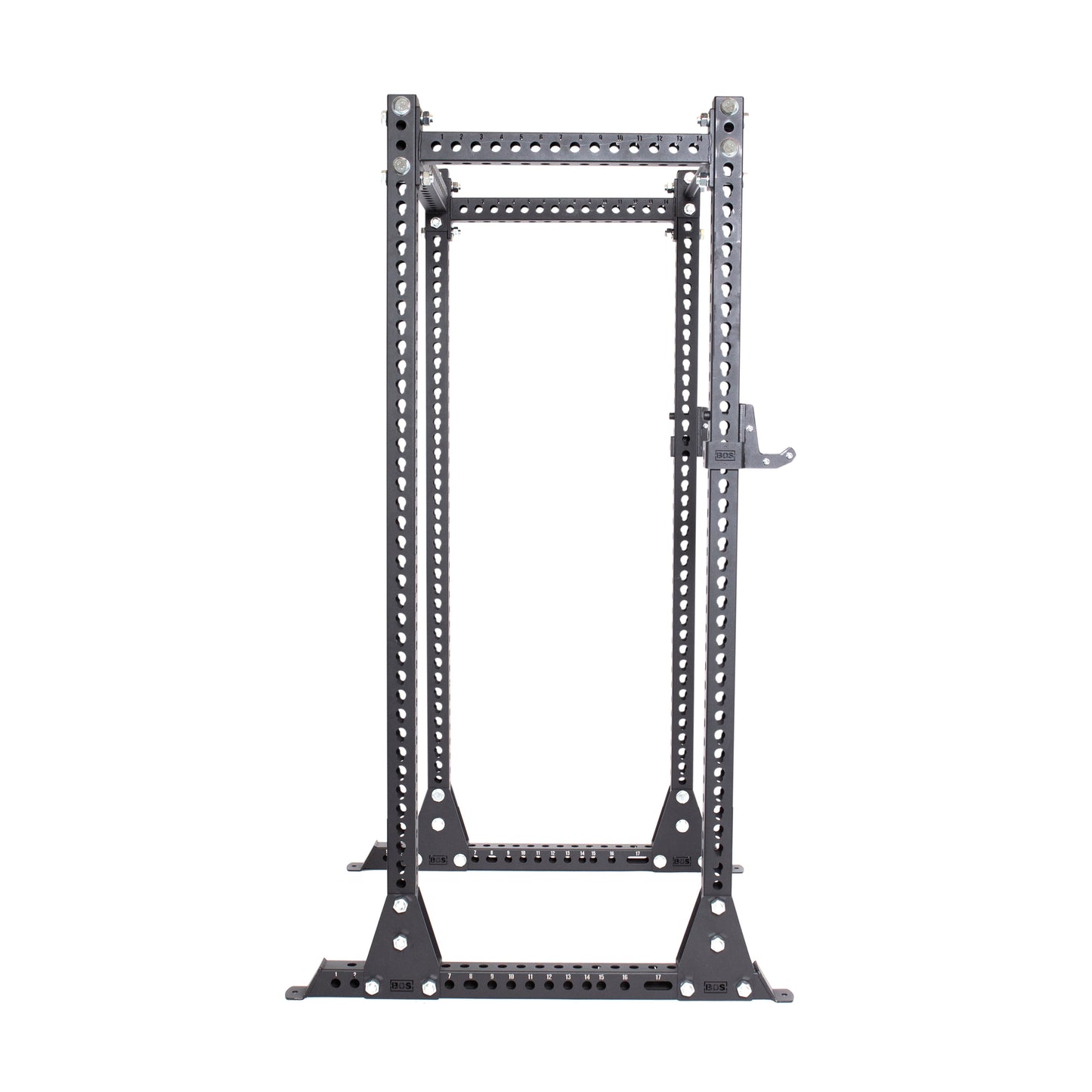 Bells Of Steel Manticore Flat Foot Power Rack - Prebuilt (3" x 3", 1" Holes) - FLT-MTC-PREBLT